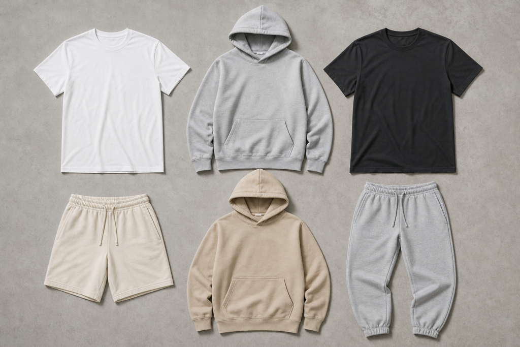 Capsule collection for first clothing brand launch