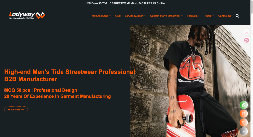 streetwear manufacturer